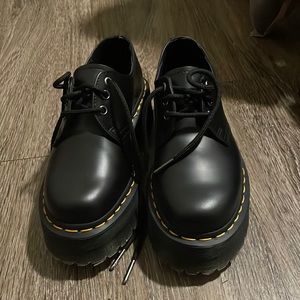Doc Martens- Platform 1461 oxford loafers US W: 5, US M: 4, EU:36, UK: 3